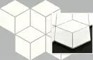 Мозаїка пресована Універсальна Bianco Romb Braid 20,5x23,8 код 1849 Ceramika Paradyz (M-P-205X238-1-UNIW.BIROBR)