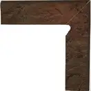 Цоколь Semir Brown Правий 2 ел 8,1x30 код 5489 Ceramika Paradyz (Z---081X300-1-SEMI.BRPR-C)