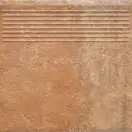 Сходинка пряма Scandiano Rosso 30x30 код 4955 Ceramika Paradyz (Z---300X300-1-SCAN.ROSP-2)