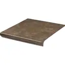Сходинка з капіносом пряма Ilario Brown 30x33 код 1251 Ceramika Paradyz (Z---300X330-1-ILAR.BRKP)