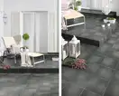 Сходинка з капіносом пряма Semir Grafit 30x33 код 2124 Ceramika Paradyz (Z---300X330-1-SEMI.GTKP-2)