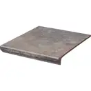 Сходинка з капіносом пряма Viano Grys 30x33 код 1190 Ceramika Paradyz (Z---300X330-1-VIAN.GRKP)