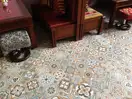 Плитка керамогранітна Octogono Musichalls Multicolor декор 200x200x8 Vives (4P30)