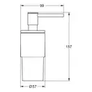 Дозатор для рідкого мила Grohe Atrio (40306003)