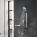 Душевой гарнитур Grohe Rainshower Smartactive 150 (цвет - хром), 3 вида струи (26593000 Grohe) фото 9 Aquada.com.ua