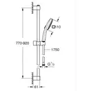 Grohe Tempesta Cube 110 Душевой гарнитур, хром (26908003)
