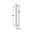 Душова штанга Grohe Euphoria Cube 600 мм, хром (27892000)