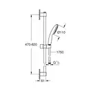 Grohe Tempesta 110 Душевой гарнитур, хром (27924003)