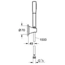 Душевой гарнитур Grohe Grandera 27993IG0
