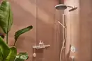 Душовий гарнітур Hansgrohe Pulsify S 100 1jet EcoSmart+ зі штангою 90 см (колір - білий матовий) 24383700