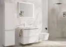 Штанга для душу 90 см Hansgrohe Pulsify E БЕЗ ЛІЙКИ (колір - білий матовий) 24403700