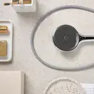 Душовий гарнітур Hansgrohe Rainfinity 130 3jet зі штангою S Puro 90 см та шлангом Designflex 160 см (колір - хром)  28743000