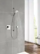 Настінна штанга Fizz, 900mm 6762005-00,+шланг+тримач, KLUDI (6762005-00)
