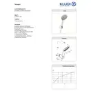 Душовий гарнітур Freshline 6785091-00 1S білий Kludi НІМЕЧЧИНА