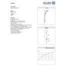 Душова стійка Logo 6839305-00 3S 900 мм хром Kludi НІМЕЧЧИНА