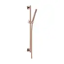 Душовий гарнітур Paffoni Light LIFE на штанзі з ручним душем, шлангом 1500 мм, Brushed Copper (ZSAL135RMSP)