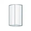 Geberit Geo Душова кабіна 90х90, срібло, прозора (560.121.00.2)