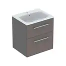 Geberit Geo Душова кабіна 90х90, срібний профіль (560.122.00.2)