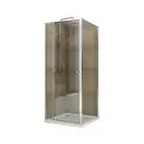 Koer SR SC05-90x90 Душова кабіна, прозоре скло, хром (KR5363)