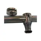 KOER SR SD06-140x220-TR-01 Дверь в нишу, хром (KR5368)