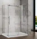 Душова кабіна без піддону Koer SR SC07-120x90x200-TR-01 прозоре скло Easy Clean 8мм, хром (KR5370)