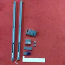 KOER SR SD01 Дверь в нишу, прозрачная, хром (KR5376)