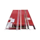 KOER SR SD01 Дверь в нишу, прозрачная, хром (KR5376)