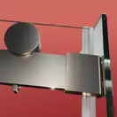 Koer SR SD01-120x200 Двері в нішу, графіт (KR5378)