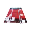 Koer SR SD01 Двері в нішу, прозоре скло, хром (KR5380)