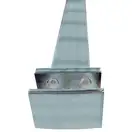 Душова перегородка Koer SR SP01-120x200-TR-01 Walk-In прозоре скло Easy Clean 8мм, хром (KR5394)