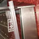 KOER SR SP02-100x200-TR-07 Душевая перегородка, графит (KR5397)