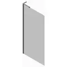 KOER SR SP02-100x200-TR-07 Душевая перегородка, графит (KR5397)