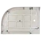 Душевая кабина Lidz Latwa SC120x85R.SAT.LOW.TR, стекло прозрачное 5 мм, правая (LLSC12085RSATLOWTR)