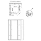 Душевая кабина Lidz Latwa SC80x80.SAT.HIGH.GR, стекло тонированное 4 мм без поддона (LLSC8080SATHIGHGR2)