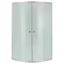 Душевая кабина Lidz Latwa SC80x80.SAT.LOW.FR, стекло Frost 4 мм без поддона (LLSC8080SATLOWFR2)