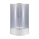 Душевая кабина Lidz Latwa SC90x90.SAT.HIGH.GR, стекло тонированное 4 мм (LLSC9090SATHIGHGR)