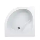 Душевая кабина Lidz Latwa SC90x90.SAT.HIGH.GR, стекло тонированное 4 мм (LLSC9090SATHIGHGR)