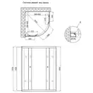 Душевая кабина Lidz Latwa SC90x90.SAT.HIGH.GR, стекло тонированнное 4 мм без поддона (LLSC9090SATHIGHGR2)