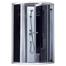 Душевой бокс Lidz Tani SB80x80.SAT.LOW.GR, стекло тонированное 4 мм без поддона (LTSB8080SATLOWGR)