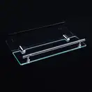 Набор Lidz душевой бокс Tani SB80x80.SAT.LOW.GR, стекло тонированное 4 мм + поддон Kupala (LTSB8080SATLOWGRSET)