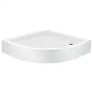 Набор Lidz душевой бокс Tani SB80x80.SAT.LOW.GR, стекло тонированное 4 мм + поддон Kupala (LTSB8080SATLOWGRSET)