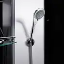 Набор Lidz душевой бокс Tani SB90x90.SAT.LOW.GR, стекло тонированное 4 мм + поддон Kupala (LTSB9090SATLOWGR2SET)