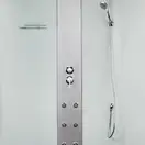 Набор Lidz гидромассажный бокс Tani SBM90x90.SAT.HIGH.FR, стекло Frost 4 мм + поддон с панелью Kupala (LTSBM9090SATHIGHFR2SET)