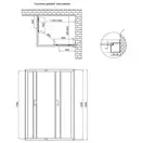 Душевая кабина Lidz Wawel SC120x80.SAT.LOW.FR, стекло Frost 5 мм без поддона (LWASC12080SATLOWFR2)