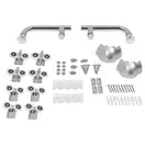Душевая кабина Lidz Wawel SC120x80.SAT.LOW.FR, стекло Frost 5 мм без поддона (LWASC12080SATLOWFR2)