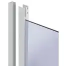 Душевая кабина Lidz Wawel SC80x80.SAT.LOW.GR, стекло тонированное 4 мм без поддона (LWASC8080SATLOWGR2)