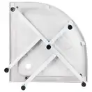 Душевая кабина Lidz Wieza SC80x80.SAT.MID.L, стекло Linie 4 мм (LWISC8080SATMIDL)