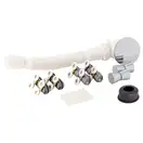 Душевая кабина Lidz Wieza SC90x90.SAT.HIGH.L, стекло Linie 4 мм (LWISC9090SATHIGHL)