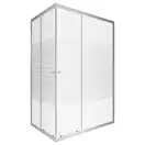 Душевая кабина Lidz Wiezak SC120x80.SAT.LOW.L, стекло Linie 4 мм без поддона (LWKSC12080SATLOWL2)