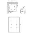 Душевая кабина Lidz Wiezak SC90x90.SAT.LOW.L, стекло Linie 4 мм без поддона (LWKSC9090SATLOWL2)